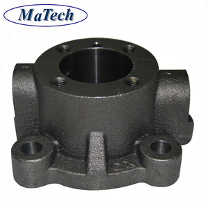 Fundición de Hierro Dúctil Marca MATECH Personalizada en China, GGG45, Mecanizada por CNC, Recubierta con Dacromat, con Tiempo de Entrega de 45-50 Días - Product Image 4
