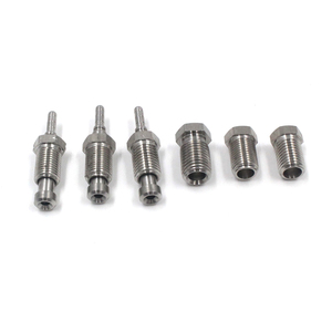 Válvulas de Purga de Aire para Cilindro Maestro/Pinza de Freno, Aleación de Titanio M7 M8 M6, Cabeza Plana, Acabado Anodizado, DIN7991, 40 mm - Product Image 5