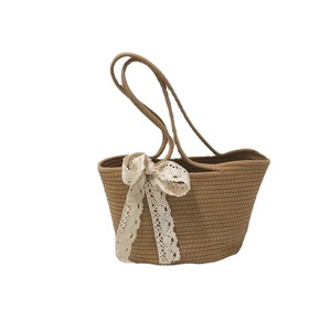 Wholesale manufacturer of shoulder <b>bags</b> with cotton rope handles, handbags, crossbody <b>bags</b>, <b>straw</b> braided casual <b>bags</b> - Product Image 4