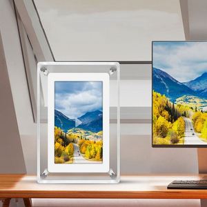 กรอบรูปดิจิตอลอะคริลิคขนาดเล็ก 7 นิ้ว รุ่น X614 ดีไซน์ใหม่ ของขวัญคริสต์มาส พร้อมภาพวิดีโอในร่ม - Product Image 4