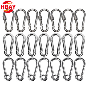 Sản Xuất Mạ Kẽm M4-M12 Mùa Xuân Snap Móc Con Chó Dây Xích Mùa Xuân Móc Bạc Nhỏ Kim Loại Móc - Product Image 4