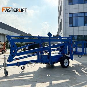 12M 14M 16M 18m 20m articolato trainabile braccio di sollevamento rimorchio montato ciliegio raccoglitore uomo sollevatore per la vendita - Product Image 3