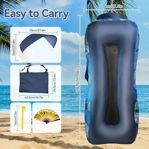 Sofá Cama Inflable para Dormir, Colchón Doble Ultraligero, Asientos Inflables para Viajes de Senderismo, Cama para Acampar, Almohada Widesea - Product Image 5