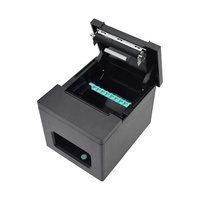 Promo Panas Printer Thermal 80mm untuk Meja Kerja, Printer POS dengan Pemotong Otomatis, Antarmuka USB+Bluetooth