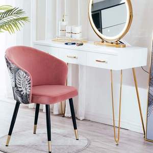 Conjunto de sillas para restaurante, silla para vestíbulo de hotel, silla de sofá ligera, silla para sala de estar, silla bordada de estilo chino - Product Image 3