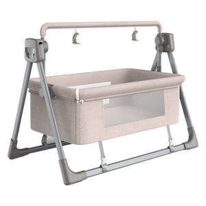 <span class=keywords><strong>Culla</strong></span> Elettrica Multifunzione per Neonati, Sedia a Dondolo, Lettino di Lusso con Musica e Zanzariera - Product Image 1