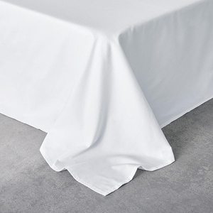 Parure <span class=keywords><strong>de</strong></span> lit haut <span class=keywords><strong>de</strong></span> gamme 100% <span class=keywords><strong>coton</strong></span> <span class=keywords><strong>satin</strong></span>é imprimé moderne blanc, tailles Twin, King, Queen, pour hôtels et maisons d'hôtes, vente en gros - Product Image 3