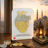 Plaque Murale Éducative Islamique : Liste des Sourates – Décoration Murale pour la Maison, Cadeau Idéal pour le Ramadan et l'Aïd