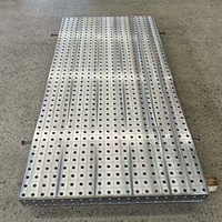 Nouvelle presse de serrage flexible 3D pour table de soudage, haute précision, verrouillage rapide, sans électricité, HT300 en fonte nitrurée