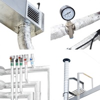 Matériau d'isolation ignifuge durable, barrière anti-vapeur en aluminium écologique, imperméable et résistant à l'humidité, anti-corrosion
