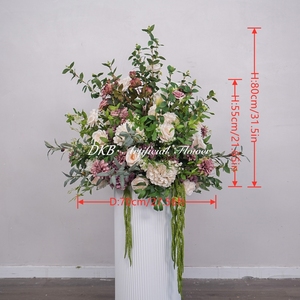 Bola de Flores Artificiales Personalizada, Grandes Bolas de Rosas de Seda 3D para Arreglos Florales, Centros de Mesa y Decoración - Product Image 3