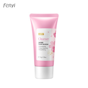 Nettoyant visage Fenyi Japan Cherry Blossom 50g, hydratant, extrait de Sakura, nettoyage en profondeur - Product Image 1