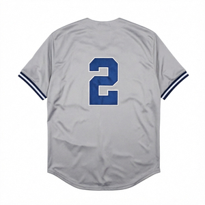 Maillots de baseball cousus pour hommes 3 Babe Ruth 4 Lou Gehrig 5 Joe DiMaggio 7 Mickey Mantle 8 Yogi Berra 9 Roger Maris S-3XL - Product Image 3