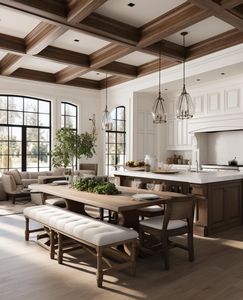 Muebles de Cocina Modernos CBMmart Europe Shaker con Madera y Acero Inoxidable - Product Image 3