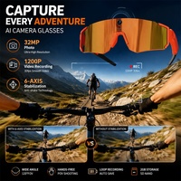 Nouvelles Lunettes Intelligentes IA 2026 avec Caméra, Enregistrement Vidéo, Traduction en Temps Réel, Commande Vocale – Tendance Sportive et Portable