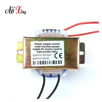 Transformateur d'alimentation EI en feuille métallique, 110V entrée, 6V sortie, 0.1kW, pour contrôle d'accès, vente en gros usine