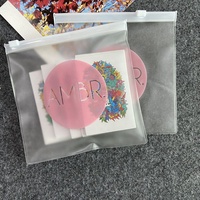 Sac à fermeture éclair en EVA/PVC transparent recyclable avec logo personnalisé, pochette de sécurité à fermeture éclair, emballage pour cosmétiques, bijoux, bagues, boucles d'oreilles, lunettes
