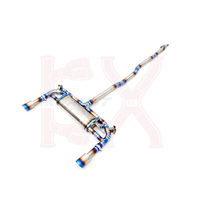 Système d'échappement (section intermédiaire et section arrière) pour BMW Série 1 114i 116i 118i 120i 1.6T F20 F21, matériau en alliage de titane