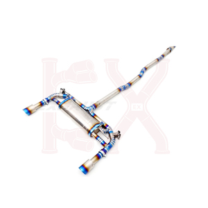 Système d'échappement (section intermédiaire et section arrière) pour <span class=keywords><strong>BMW</strong></span> Série <span class=keywords><strong>1</strong></span> <span class=keywords><strong>114i</strong></span> 116i 118i 120i <span class=keywords><strong>1</strong></span>.6T <span class=keywords><strong>F20</strong></span> F21, matériau en alliage de titane - Product Image 2