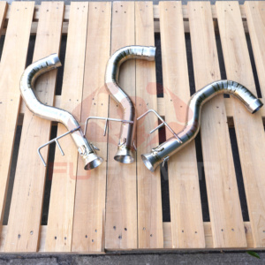 TItanium Tuyau de liaison d'échappement Tube de connexion intermédiaire pour <span class=keywords><strong>CanAm</strong></span> <span class=keywords><strong>Spyder</strong></span> F3 1330 2007-2023 - Product Image 2
