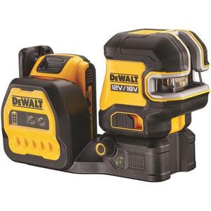 Nivel Láser DeWalt 12V/18V con Líneas Cruzadas Verdes y Puntos de Plomada - Product Image 1