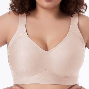 Sujetador de Mujer con Soporte Lateral Amplio, Control de Grasa en la Espalda, Minimizador de Busto Grande con Soporte Absorbente de Impactos, Bralette de Talla Grande - Product Image 2