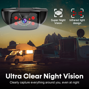 7 "1080P không dây RV sao lưu máy ảnh: Tầm nhìn ban đêm, ip69 không thấm nước, furrion 4-kênh, dễ dàng cài đặt - Product Image 6