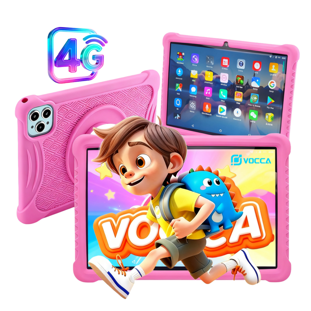 New 7Inch Octa Core 4GB RAM 512GB ROM MTK Android 14 Educational Wi-Fi Kids Tablet with SIM Card Slot