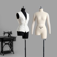 Maniquí de Costura Ajustable Tridimensional de Espuma para Mujer, Talla Grande, Multifuncional, Estándar