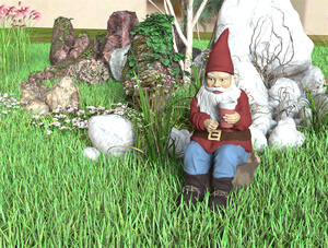 OEM新デザイン卸売カスタムガーデンノームデコレーション樹脂製エルフ飲むフィギュア樹脂製ノームフィギュア - Product Image 5