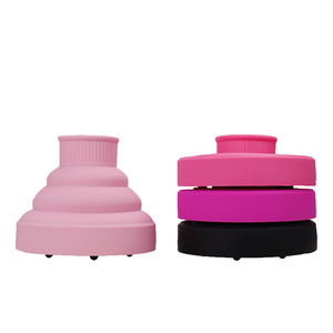 Diffuseur pliable durable en silicone résistant à la chaleur pour des boucles douces et rehaussées, et un rangement facile - Product Image 1