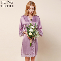 Robe de mariée en satin de style chinois FUNG 3031, taille plus, thermique, respirante, longueur genoux, pour fête de mariage