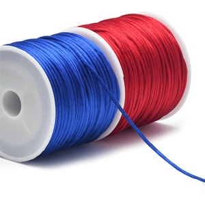 Cordón de Nailon al por Mayor de 50 m, Hilo de 2,5 mm <span class=keywords><strong>para</strong></span> Hacer Joyas, Borlas, <span class=keywords><strong>Abalorios</strong></span>, Nudos Chinos, Macramé, Cuerda <span class=keywords><strong>para</strong></span> Bolsos y Prendas - Product Image 6