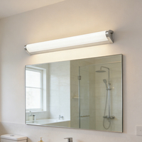 Lampe LED murale étanche IP44 pour miroir de salle de bain, vente en gros d'usine, éclairage mural LED pour maison et hôtel, art mural