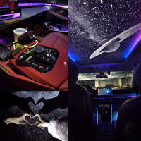 Projecteur USB à étoiles, lumière flexible à 360 degrés pour le toit de la voiture, lumière galaxie portable, mini-lumière pour la décoration de la chambre