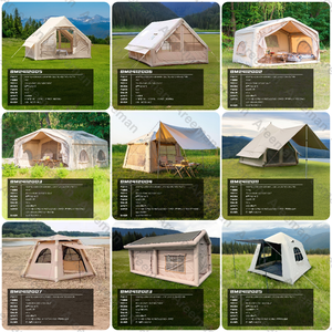 <b>Large</b> Luxury PVC Oxford Inflatable <b>Tent</b> for Family Camping Quick Open All Seasons Waterproof High Quality Outdoor Camping <b>Tent</b> I - Product Image 6