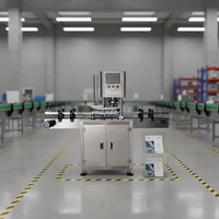 Machine de scellage automatique de canettes et de bouteilles à moteur servo haute efficacité en acier inoxydable 304