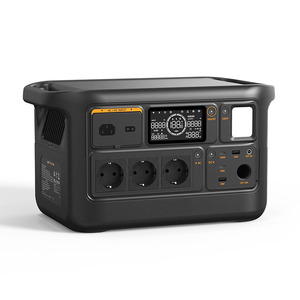 Generador Solar LiFePO4 F1000LFP de 1500W y 960Wh con Enchufe Europeo para Respaldo Doméstico, Vida en Van, Emergencias Fuera de la Red y Camping, en Stock - Product Image 1
