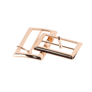 The Second Button D-Ring Buckle Alloy Plated Three-Position Adjustable Belt Buckle - Product Image 1