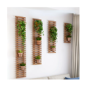 Oil Stain FSC Accacia Living room Balcony Bed room Minh Phuoc <b>Furniture</b> Vietnam Flower Hanger <b>Accessories</b> - Product Image 5