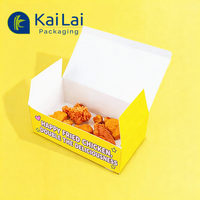 Caja Moderna y Ecológica para Pollo y Papas Fritas Kailai, Caja para Llevar Pollo Frito, Caja para Snacks