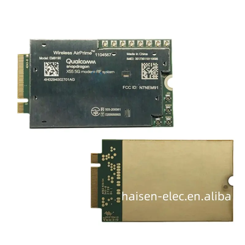 Originale Wireless AirPrime EM9190 5G NR Sub-6 GHz e modulo mmWave 5G Qualcomm Snapdragon X55 5G modem IN STOCK EM9190