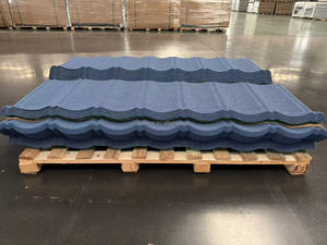 Tejas Metálicas con Recubrimiento de Piedra de Tecnología Avanzada de Nueva Zelanda, Estándar ASTM, Acero Galvalume Ligero para el Mercado de EE. UU. y Canadá - Product Image 3