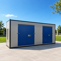 Conteneur de stockage modulaire en acier démontable de 20 pieds, 16 pieds, 12 pieds, 8 pieds – Unité de stockage autonome – Approvisionnement direct usine