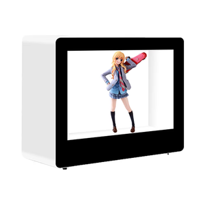 10,1 15 18,5 21,5 pulgadas pantalla transparente LCD Show Box holograma 1 + 16G 2 + 32G Android 11 publicidad holográfica 3D Holobox - Product Image 2