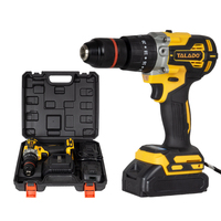 Perceuse électrique sans fil, mini perceuse à main, outil électrique à vitesse variable, ensemble d'outils pour la maison et l'atelier