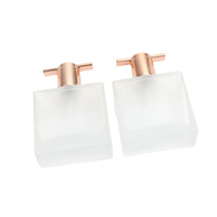 Flacon de parfum plat transparent de 15 mm avec bouchon en caoutchouc pour diffuseur à bâtonnets, personnalisable par sérigraphie, capacités de 2 ml/3 ml/5 ml/10 ml