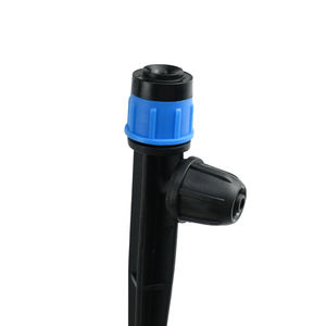 Gorgogliatore 8-Outlet con 13 mm lucchetto regolabile Micro-Spray irrigazione gocciolatore di plastica tubo da giardino per serra da giardino - Product Image 4