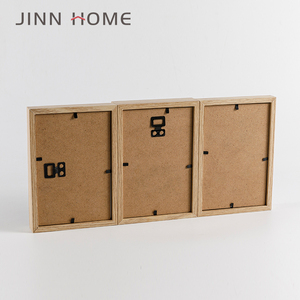 Jinn Home <span class=keywords><strong>3</strong></span> uds 4x6 ''marco de <span class=keywords><strong>fotos</strong></span> de madera <span class=keywords><strong>Collage</strong></span> tamaño A4 moda clásica Simple imagen marcos de pared decoración impresión UV - Product Image 5