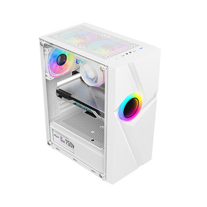 2024 nouveauté <span class=keywords><strong>pas</strong></span> <span class=keywords><strong>cher</strong></span> prix ordinateur <span class=keywords><strong>Gaming</strong></span> PC Case Double Face En Verre Trempé Pc Cabinet ITX M-ATX Atx Case Pc Full Tower - Product Image 4